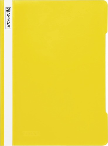 Schnellhefter gelb plastik - gelb, a4